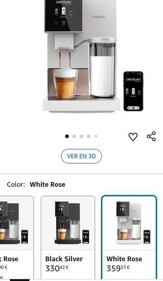 Cecotec Cafetera Superautomática Cremmaet Compactc
