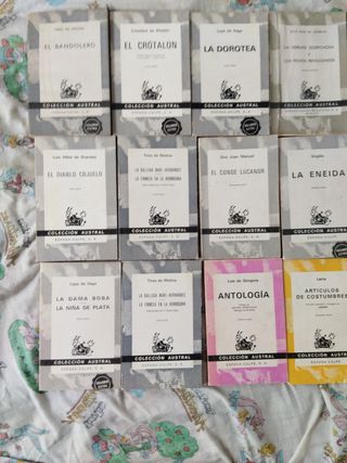 Varios libros editorial Austral 