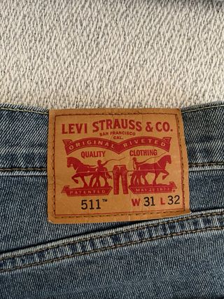 Vaqueros Levis Hombre