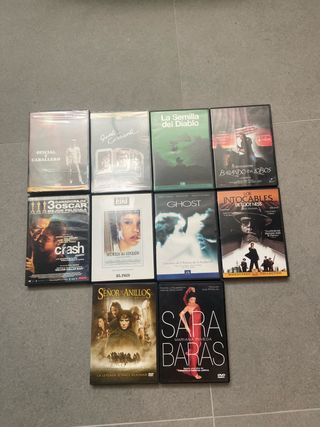 10 DVDS: Clasicos del Cine