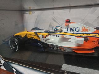 Miniatura F1 Renault r27 Alonso 1/18 hot wheel 