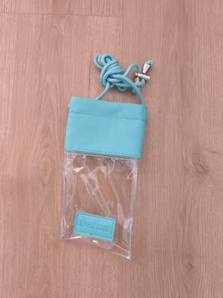 Bolso Flor De Mayo celeste
