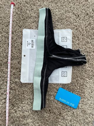 Tanga para Hombre Negro/Verde M