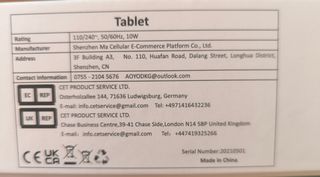 Tablet Android 8" rosa