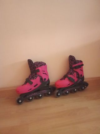 Patines rosa niña - buen estado