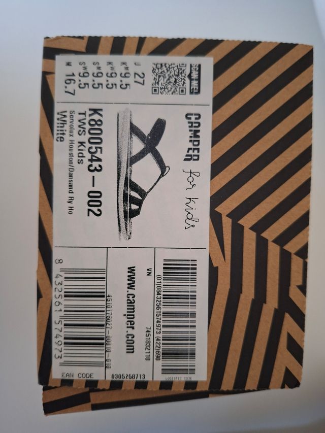 Sandalias Camper niña talla 27