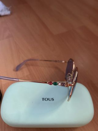 Gafas Tous - Azul y Dorado