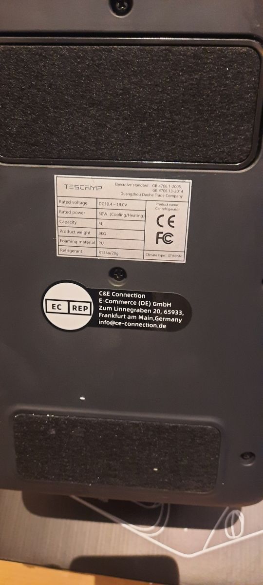 Nevera coche portátil TESCAMP