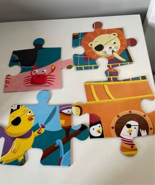 Puzzle Barco Pirata Infantil Maxi