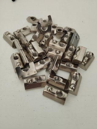 Casquillos roscados para aluminio DIY 