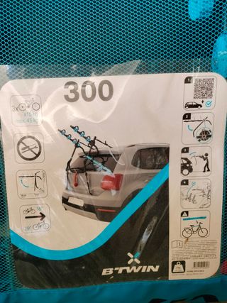 Portabicicletas B'Twin 300 - 3 bicis