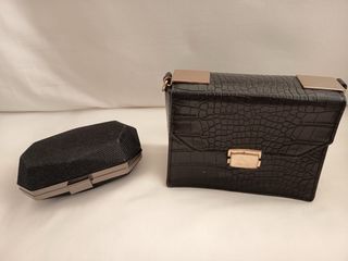 2 Bolsos Fiesta Negros
