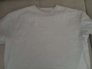 Camiseta beige H&M oversize