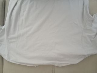 Camiseta beige H&M oversize