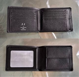 LOUIS VUITTON BILLETERA SLENDER PIEL TAIGA NEGRA 