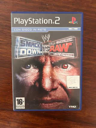 PS2 WWE SmackDown vs Raw - PAL