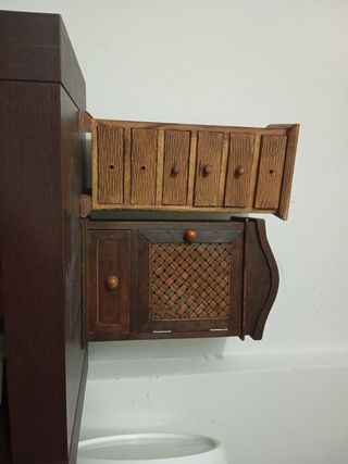 2 Cajoneras madera - Decoración