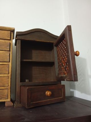 2 Cajoneras madera - Decoración