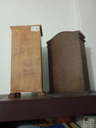 2 Cajoneras madera - Decoración