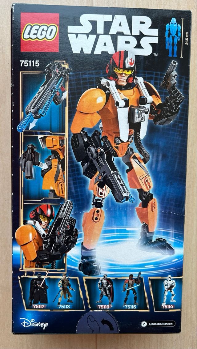 Lego Star Wars Poe Dameron 75115 X-wing pilot