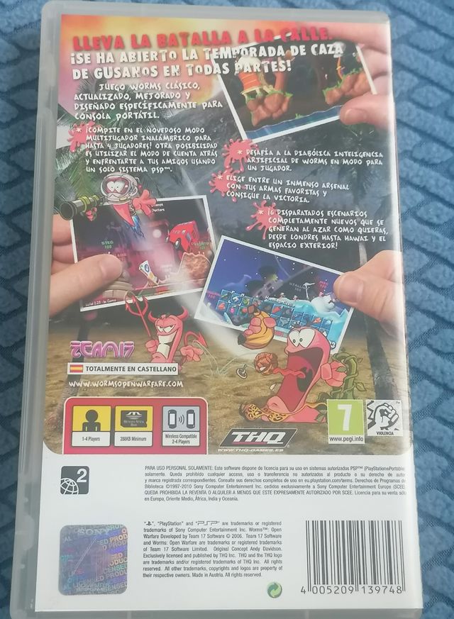 PSP Worms Open Warfare - Estrategia