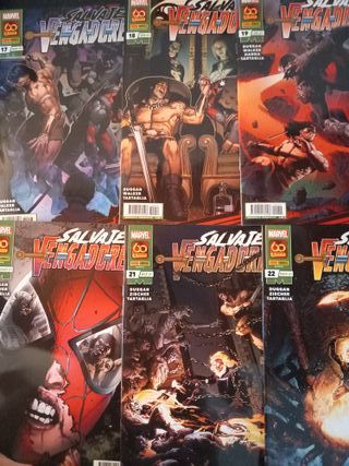 Salvajes Vengadores (Lote 11€ o sueltos)