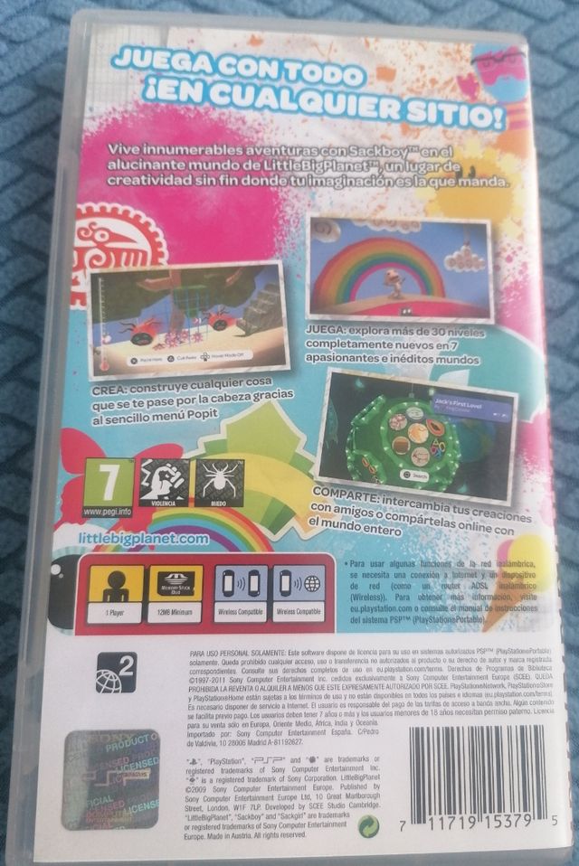 PSP LittleBigPlanet (Sony)