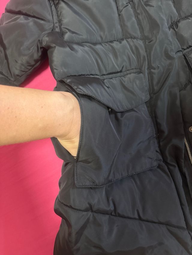 Abrigo Zara negro - Talla 6