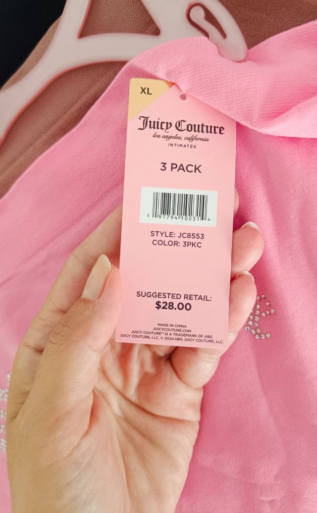 3 Culottes Juicy Couture XL
