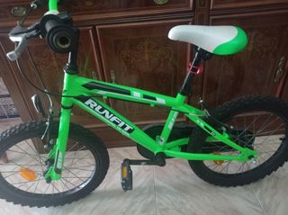 Bicicleta niño 5-8 años. Verde