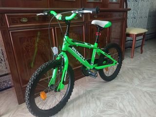Bicicleta niño 5-8 años. Verde