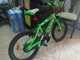 Bicicleta niño 5-8 años. Verde
