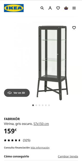 Vitrina Fabrikör IKEA