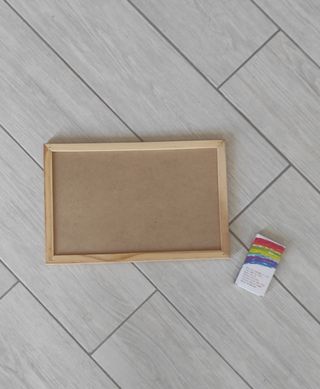 Lavagna nera + Colori a cera