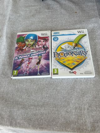 Wii: Monster High & Pictionary