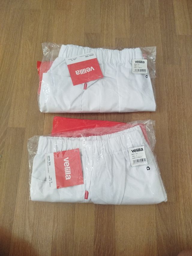 2 Pijamas Velilla Blancos Talla S