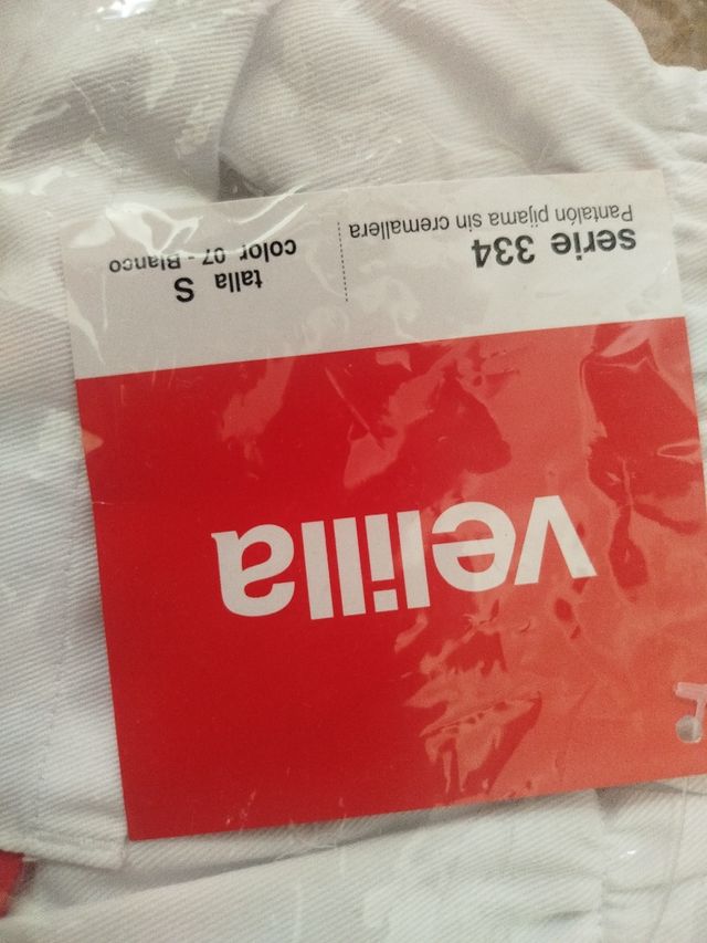 2 Pijamas Velilla Blancos Talla S