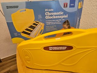 Glockenspiel cromático 25 notas