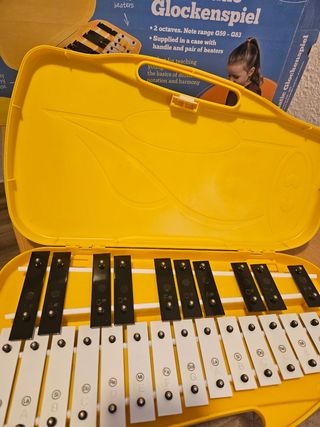 Glockenspiel cromático 25 notas