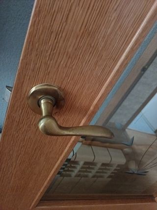 Puerta madera maciza doble hoja URGE