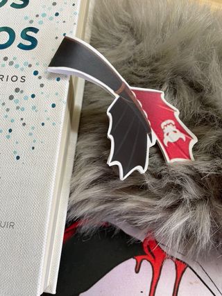 Marcapaginas desdentado