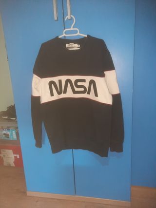 Sudadera NASA H&M - Talla S