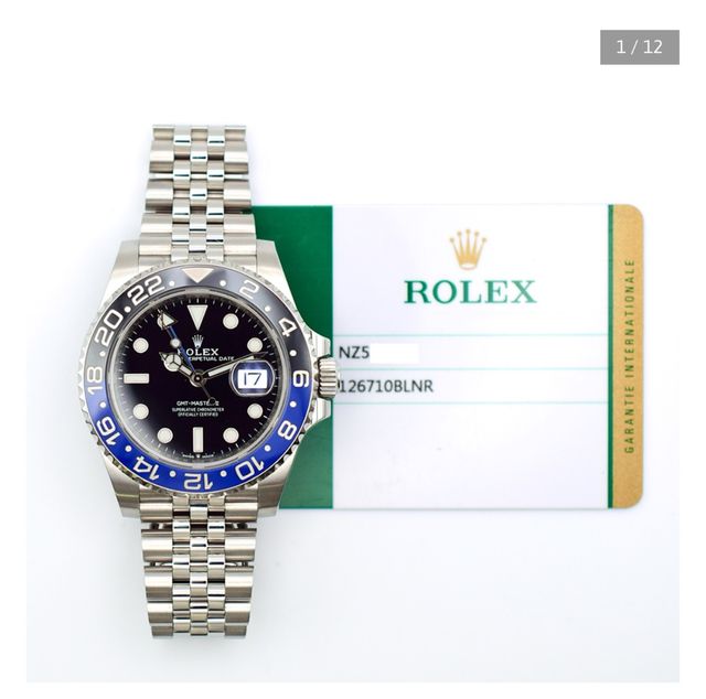 ROLEX GMT MASTER II ‘BATMAN’ 2019