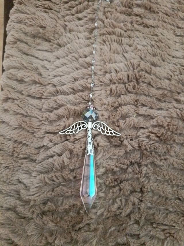 Péndulo atrapasueños ángel