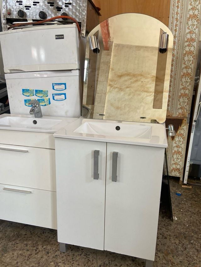 Lavabo porcelana blanco