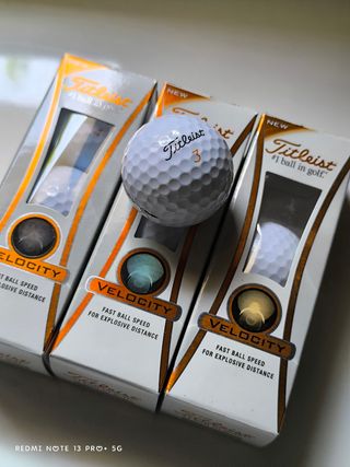 3 Pelotas Golf Titleist Velocity
