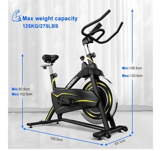 Bicicleta resistencia magnetica spinning OneWofit