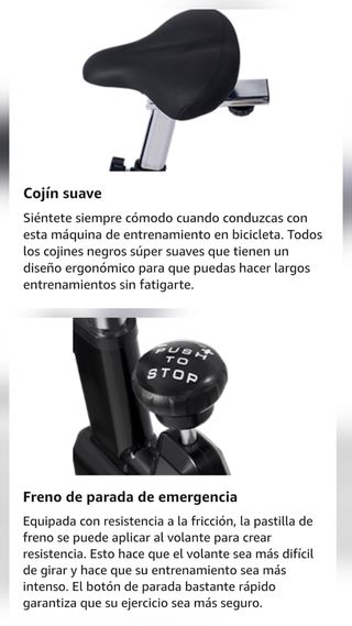 Bicicleta resistencia magnetica spinning OneWofit