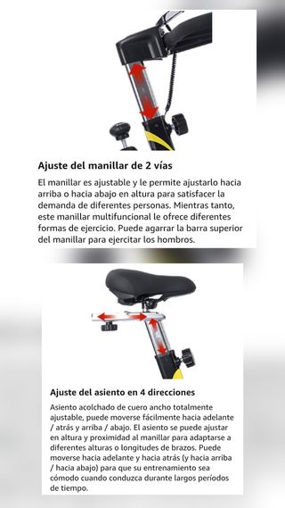 Bicicleta resistencia magnetica spinning OneWofit