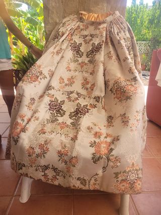 Falda regional multicolor